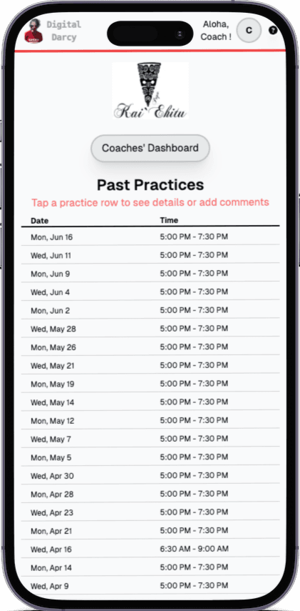 Training Schedule Management image 2