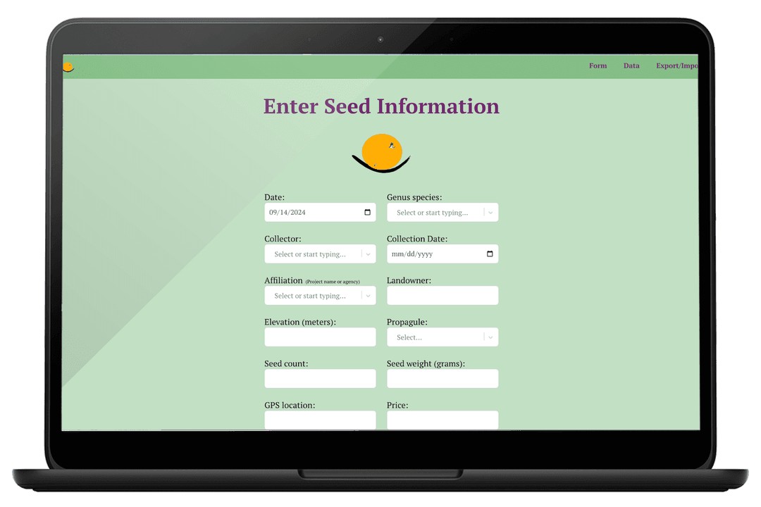 Forms for Seed Inventory Management image 1